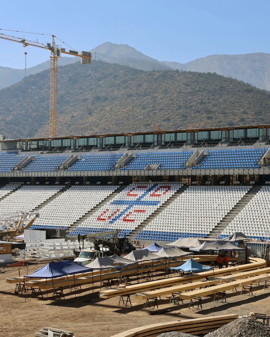 Así está quedando el nuevo San Carlos de Apoquindo - LOS90DEPORTES